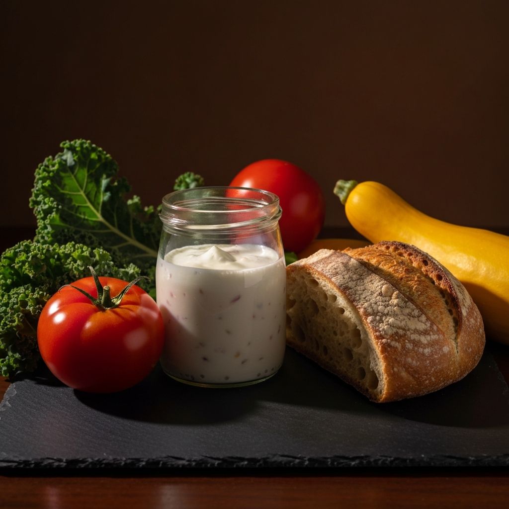 Fermented foods and gut health ingredients